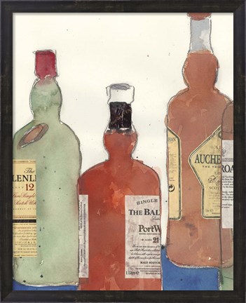Framed Malt Scotch II Print