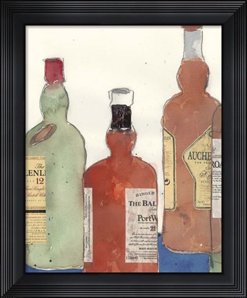 Framed Malt Scotch II Print