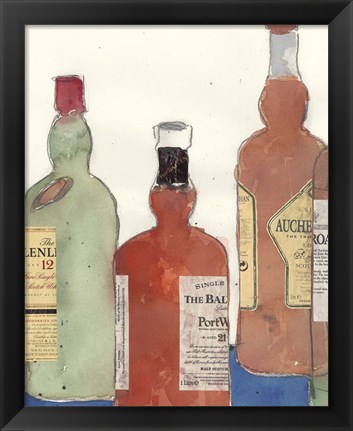 Framed Malt Scotch II Print