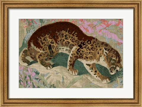 Framed Concrete Jungle Cat I Print