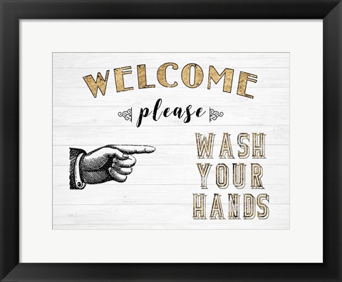 Framed Mild Manners I Print