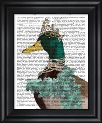 Framed Right Honourable Lady D Print