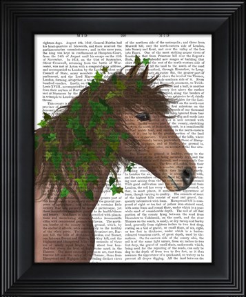 Framed Horse Chestnut with Ivy Print