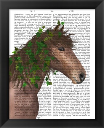 Framed Horse Chestnut with Ivy Print