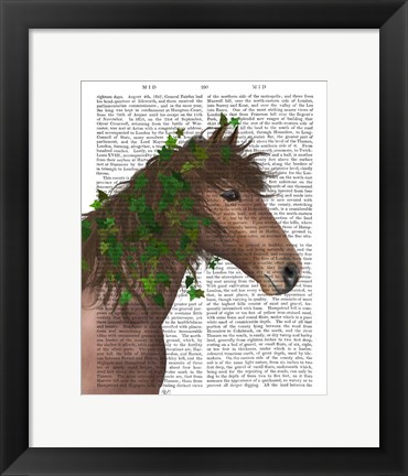 Framed Horse Chestnut with Ivy Print