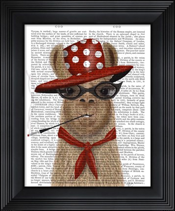 Framed Fabulous Llama Print