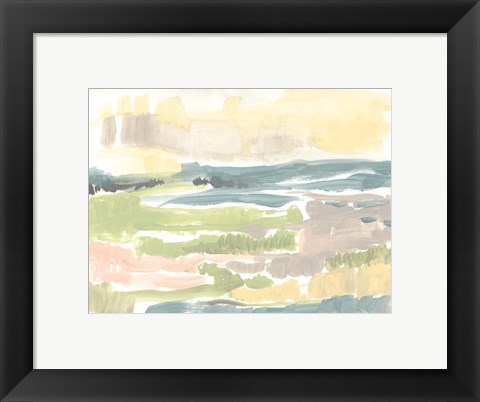 Framed Sweet Marsh I Print