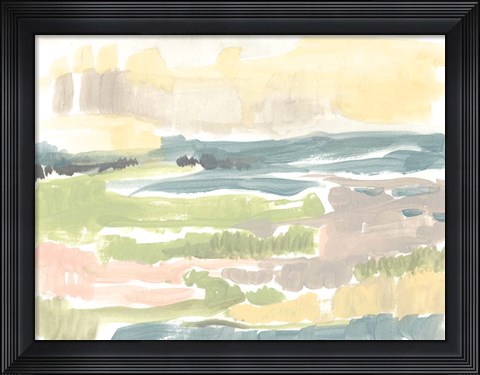 Framed Sweet Marsh I Print