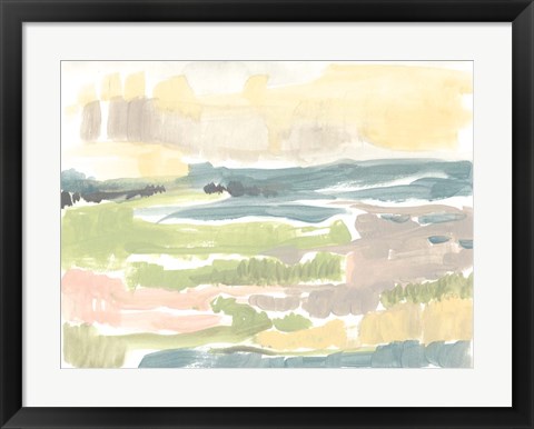 Framed Sweet Marsh I Print