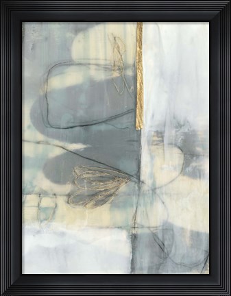 Framed Gilded Whimsy I Print