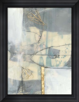 Framed Gilded Whimsy II Print