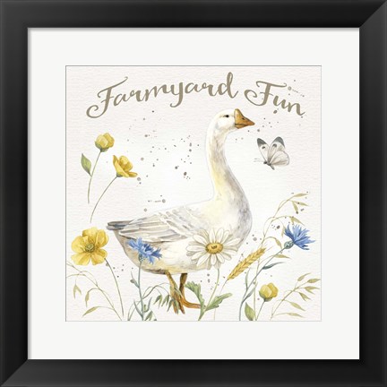 Framed Nostalgic Farm VI Print