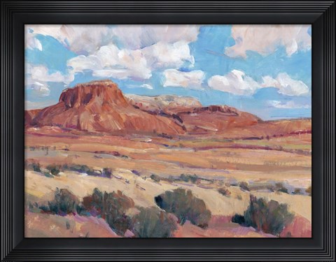Framed Desert Heat II Print