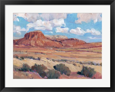 Framed Desert Heat II Print