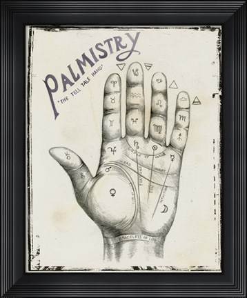 Framed Mystical II Print