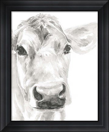 Framed Farm Faces I Print