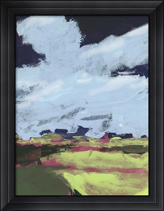 Framed Sherbet Plains I Print