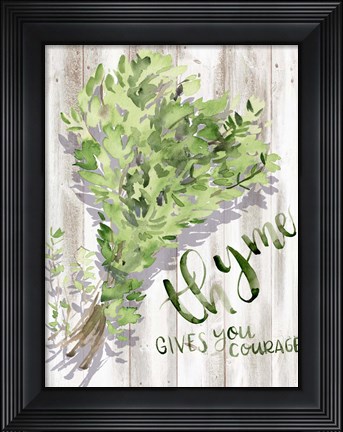 Framed Green Witch IV Print