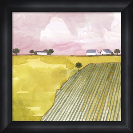 Framed Blush Hour I Print