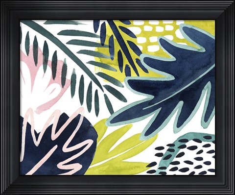 Framed Tropical Salve II Print