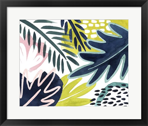 Framed Tropical Salve II Print