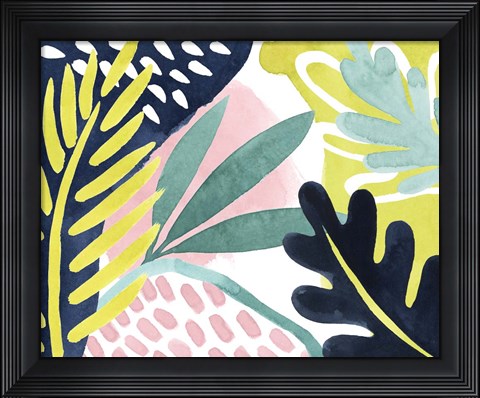 Framed Tropical Salve III Print