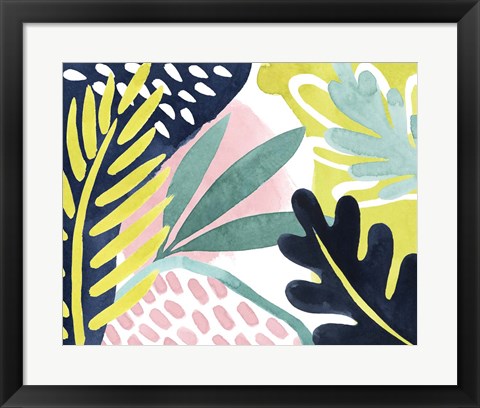 Framed Tropical Salve III Print