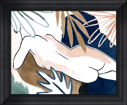 Framed Tropical Laze II Print