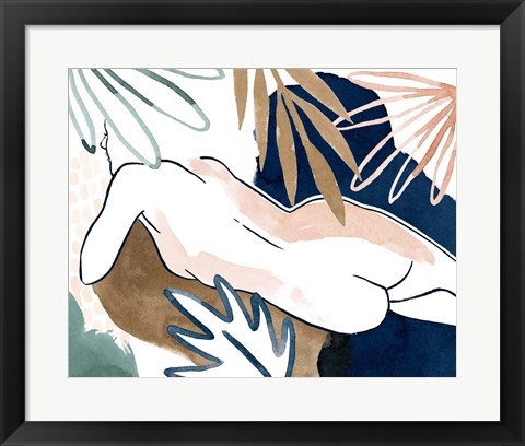 Framed Tropical Laze II Print