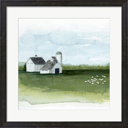 Framed Delilah&#39;s Farm I Print
