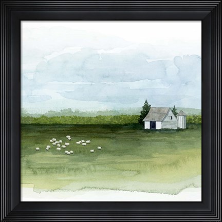 Framed Delilah&#39;s Farm II Print