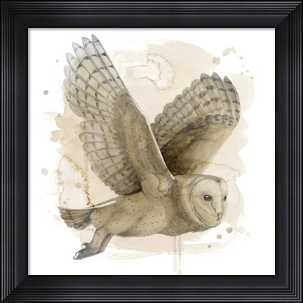 Framed Midnight Watch I Print