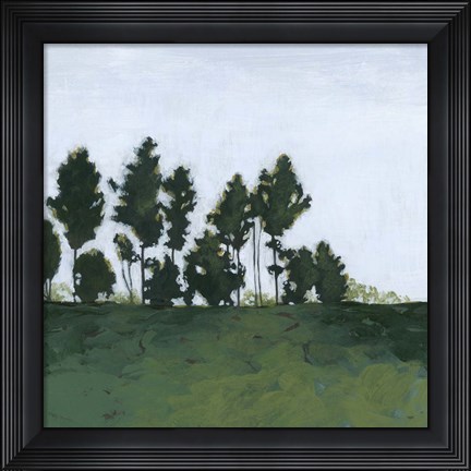 Framed Northern Coppice I Print