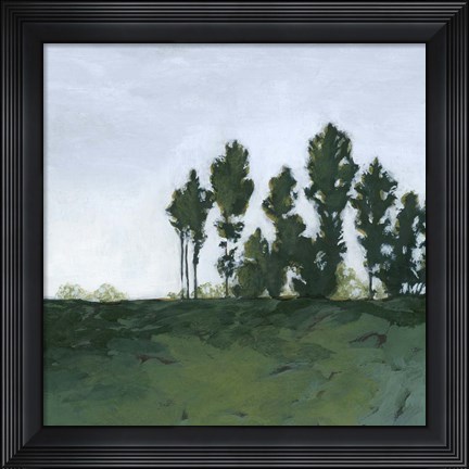 Framed Northern Coppice II Print