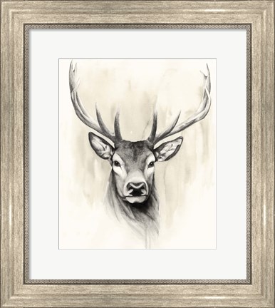 Framed Timberland Animals I Print