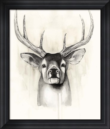 Framed Timberland Animals II Print