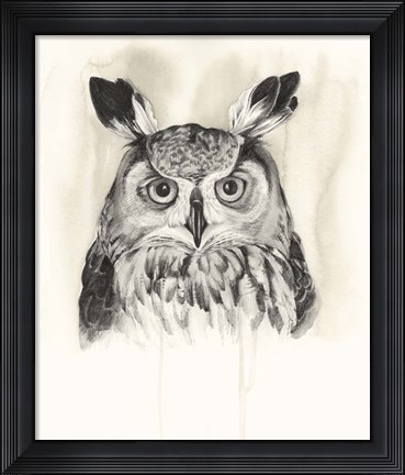 Framed Timberland Animals III Print