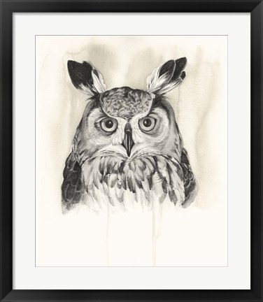 Framed Timberland Animals III Print