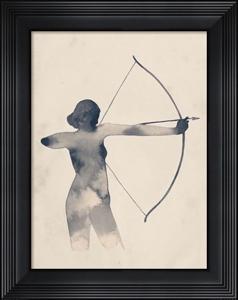 Framed Archeress I Print