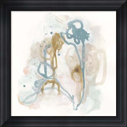 Framed Patina Gesture I Print