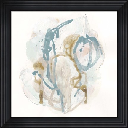 Framed Patina Gesture II Print