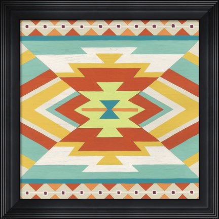 Framed Mesa Motif I Print
