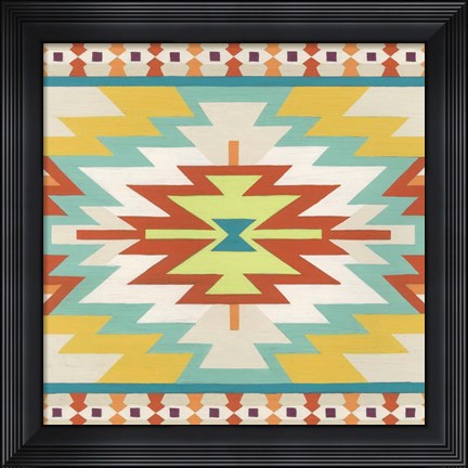 Framed Mesa Motif II Print