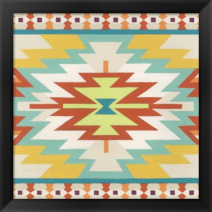 Framed Mesa Motif II Print