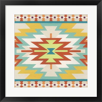 Framed Mesa Motif II Print