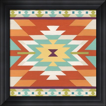 Framed Mesa Motif III Print