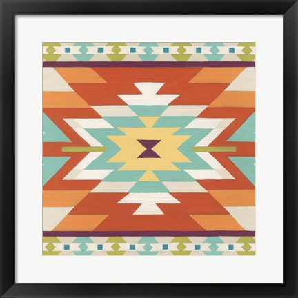 Framed Mesa Motif III Print