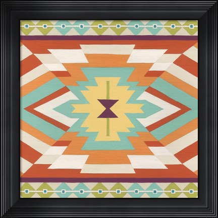Framed Mesa Motif IV Print