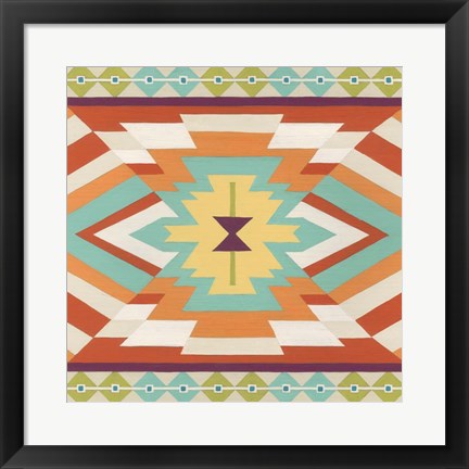 Framed Mesa Motif IV Print