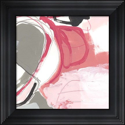 Framed Totality of Pink I Print